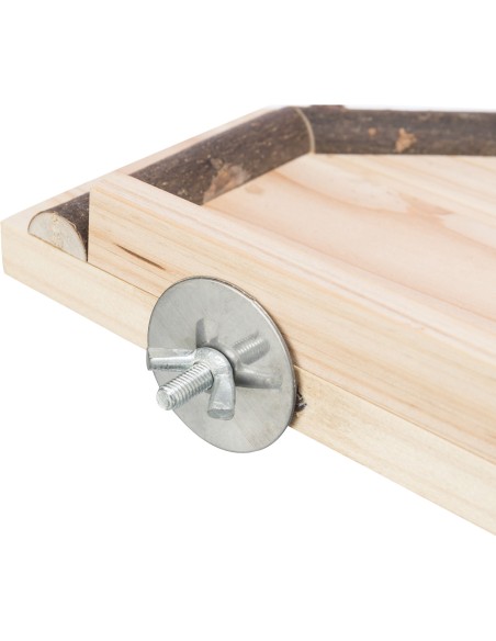 TRIXIE ÁREA ESQUINERA PARA POSARSE PARA PÁJAROS - 19 X 19 CM 19 X 19 CM - 8