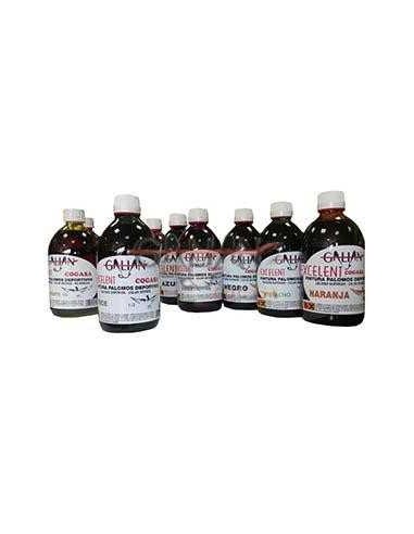 GALIAN COGASA PINTURA PALOMOS EXCELENT GALIAN ROJO NEGRO NARANJA AZUL AMARILLO VERDE ROSA VIOLETA 500 ML 500 ML 500 ML 500 - 2