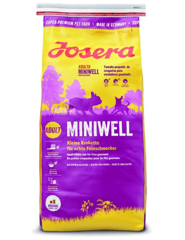 JOSERA MINIWELL PIENSO PARA PERROS 15 KG 900 GR 5 X 900 GR - 2