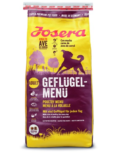 JOSERA AVE DE CORRAL PIENSO PARA PERROS 15 KG 900 GR 5 X 900 GR - 2