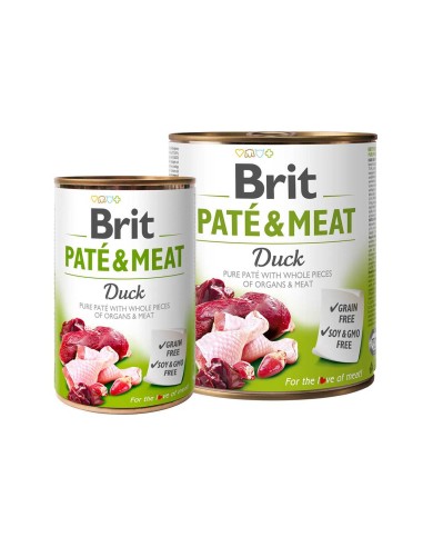 BRIT PATE & MEAT PATO 400 GR 800 GR - 2