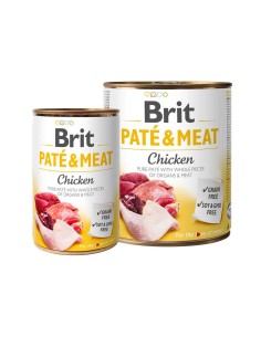 BRIT PATE & MEAT POLLO 400 GR 800 GR - 2