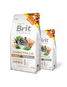 BRIT ANIMALS CHINCHILLA COMPLETE 1 5 KG 300 GR - 2