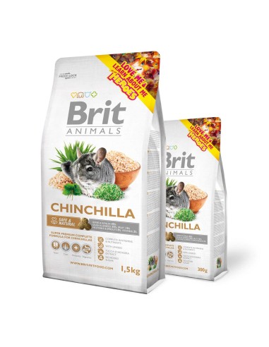 BRIT ANIMALS CHINCHILLA COMPLETE 1 5 KG 300 GR - 2