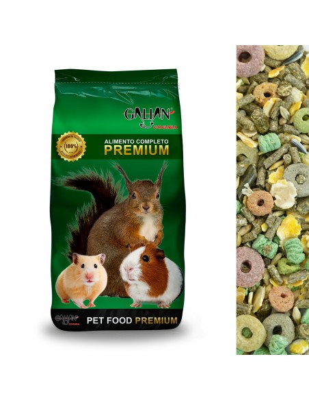 GALIAN COGASA MIXTURA COBAYAS GALIAN 20 KG 700 GR (BOLSA) 700 GR (CUBO) - 3