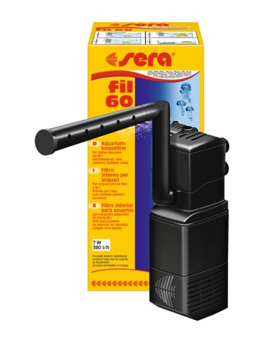 SERA FILTRO INTERIOR FIL 60 PARA ACUARIOS