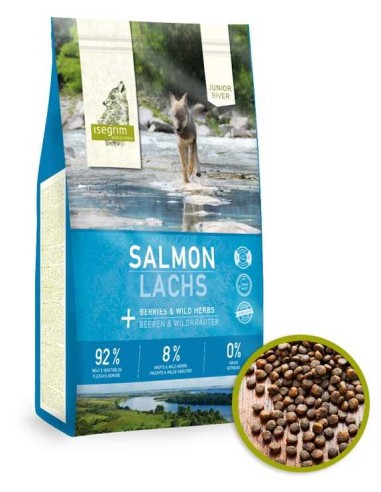 ISEGRIM JUNIOR RIVER - SALMÓN CON BAYAS 3 KG 12 KG - 2