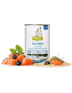 ISEGRIM JUNIOR RIVER - SALMÓN, MIJO Y MORAS 400 GR 800 GR - 2