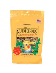 LAFEBER NUTRI-BERRIES CLÁSICOS PARA NINFAS Y AVES MEDIANAS - 284 GR 284 GR - 2