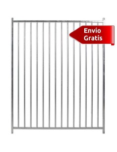 COPELE LATERAL DE BOXES PARA PERROS BARRAS 200 CM 150 CM BARRAS 8 CM BARRAS 8 CM - 2