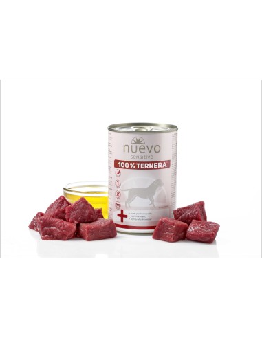 NUEVO SENSITIVE 100% TERNERA PARA PERROS - 400 GR 3 UNIDADES 1 UNIDAD 6 UNIDADES - 2