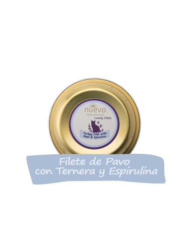 NUEVO DELICATE FILETE PAVO Y TERNERA PARA GATOS - 85 GR 1 UNIDAD 6 UNIDADES 12 UNIDADES - 2