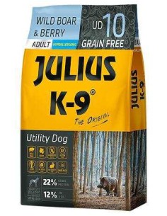 JULIUS K-9 UTILITY DOG JABALÍ Y BAYAS 3 KG 10 KG 340 GR - 2