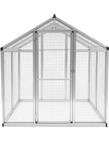 GAUN AVIARIO ALUMINIO - 182 X 178 X 195 CM 182 X 178 X 195 CM - 2