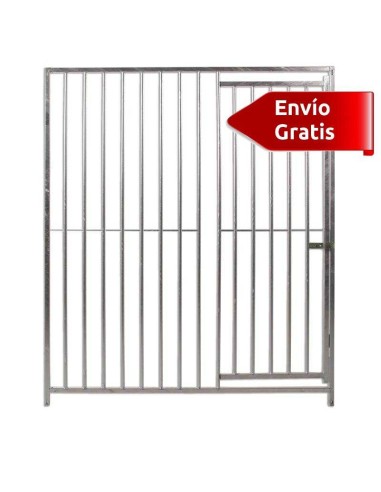 COPELE FRENTE DE BOXES PARA PERROS BARROTES ECO 200 CM 100 CM 150 CM BARRAS 8 CM BARRAS 8 CM BARRAS 8 CM - 2