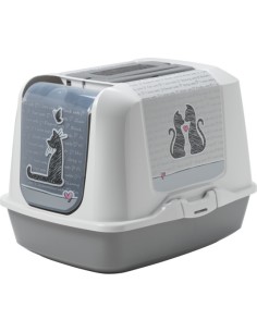 MODERNA ASEO PARA GATOS CATS IN LOVE 38 8 X 50 2 X 37 5 CM - 2