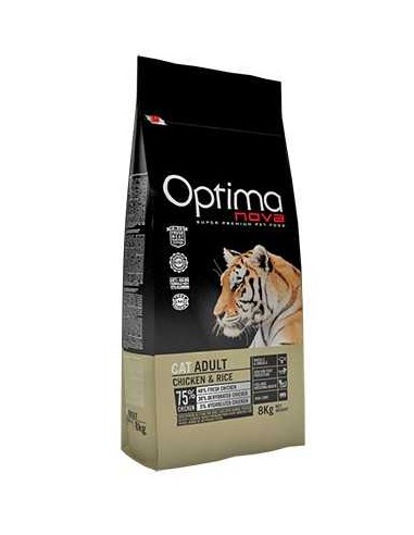 OPTIMA NOVA CAT ADULT POLLO Y ARROZ - 2 KG 2 KG - 2
