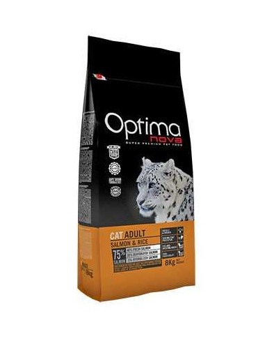OPTIMA NOVA CAT ADULT SALMÓN Y ARROZ - 2 KG 2 KG - 2