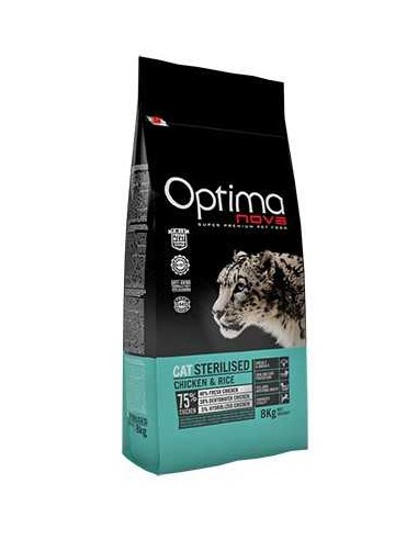 OPTIMA NOVA CAT STERILISED POLLO Y ARROZ - 2 KG 2 KG - 2