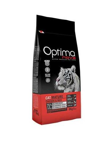 OPTIMA NOVA CAT MATURE POLLO Y ARROZ - 2 KG 2 KG - 2