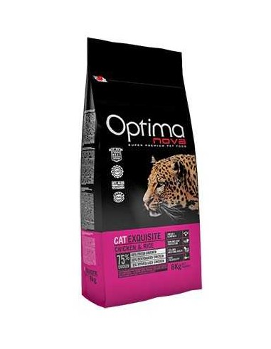 OPTIMA NOVA CAT EXQUISITE POLLO Y ARROZ - 2 KG 2 KG - 2