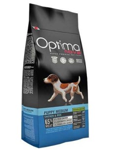 OPTIMA NOVA PUPPY MEDIUM POLLO Y ARROZ 2 KG 12 KG - 2