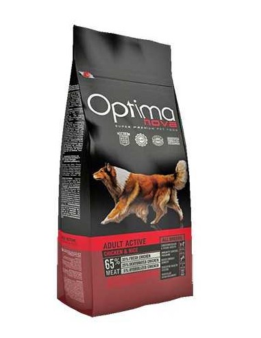 OPTIMA NOVA ADULT ACTIVE POLLO Y ARROZ - 12 KG 12 KG - 2