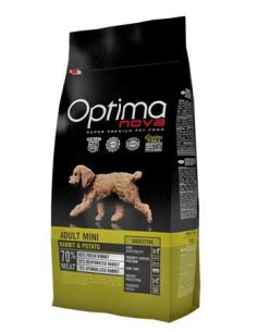 OPTIMA NOVA ADULT MINI CONEJO Y PATATA 2 KG 8 KG 800 GR - 2