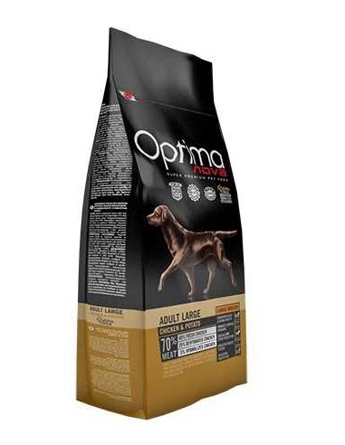 OPTIMA NOVA ADULT LARGE POLLO Y PATATA - 12 KG 12 KG - 2