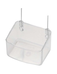 RSL COMEDERO PARA LORO CON GANCHOS ALAMBRE