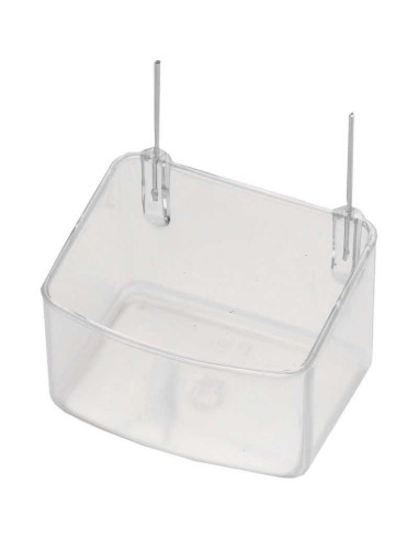 RSL COMEDERO PARA LORO CON GANCHOS ALAMBRE