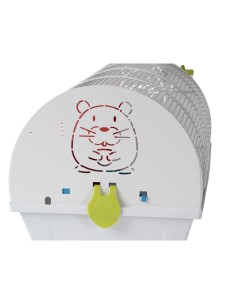 VOLTREGÀ JAULA VOLTREGA 118 HAMSTER RUSO - 50,5 X 28 X 26,5 CM 50 5 X 28 X 26 5 CM - 2 2