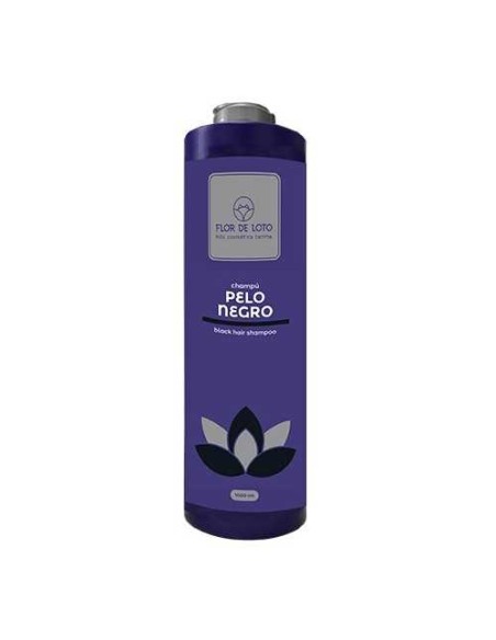 FLOR DE LOTO CHAMPÚ PELO NEGRO  - 2