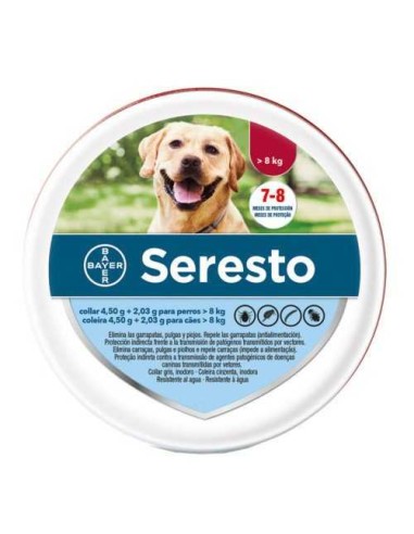 BAYER COLLAR SERESTO PERROS GRANDES (MAS DE 8 KG)