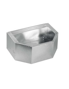 COPELE COMEDERO DE CHAPA GALVANIZADA PARA CABALLOS NORMAL - 2