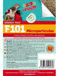 LEGAZÍN PIENSO F101 MICROPARTÍCULAS 4 KG 800 GR - 2