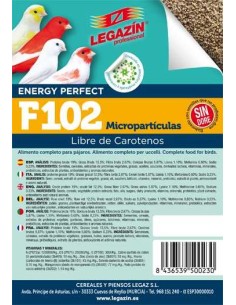 LEGAZÍN PIENSO F102 MICROPARTÍCULAS 4 KG 800 GR - 2