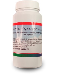 VITALIAN ACEITE HIGADO BACALAO - 100 COMPRIMIDOS 100 COMPRIMIDOS - 2