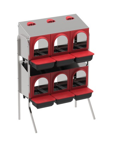 COPELE PONEDERO PLATINUM CON PATAS 2 PISOS - 6 DEPARTAMENTOS 