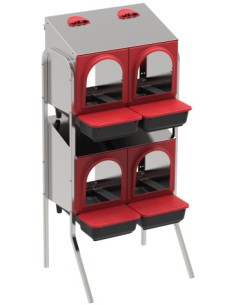 COPELE PONEDERO PLATINUM CON PATAS 2 PISOS - 4 DEPARTAMENTOS 