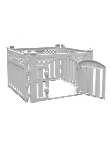 LOBOO PARQUE MASCOTAS PLAYPARK 92 X 60 X 92 CM - 3