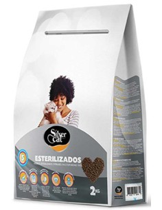 SILVERCAT GATOS ESTERILIZADOS - 2 KG - 2