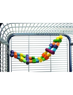 BEEZTEES ESCALERA PARA LOROS - 64 X 18 CM