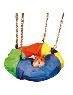 KARLIE-FLAMINGO TUNEL DONUTS PARA HAMSTER - 20 X 6,5 CM