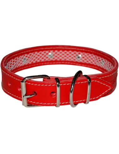 TUYNEC COLLAR CUERO ROJO 35 50 65 42 57 75 - 2