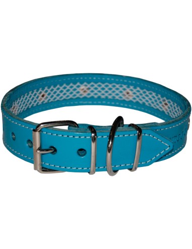 TUYNEC COLLAR CUERO AZUL 35 50 65 42 57 - 2