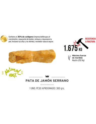 MEDITERRANEAN NATURAL PATA DE JAMÓN - 300 GR 300 GR - 2