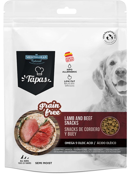 MEDITERRANEAN NATURAL TAPAS GOURMET CORDERO Y BUEY - 190 GR 1 UNIDAD - 2