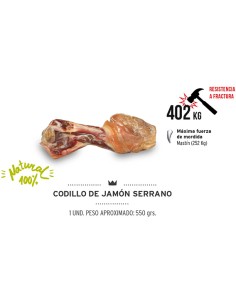 MEDITERRANEAN NATURAL CODILLO DE JAMÓN SERRANO - 550 GR 550 GR - 2