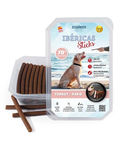 MEDITERRANEAN NATURAL IBERICAS STICKS PAVO 800 GR 350 GR - 2